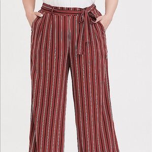 Torrid wise leg challis pants